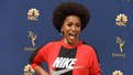 'Black-ish' actress Jenifer Lewis dons Nike at Emmy Awards