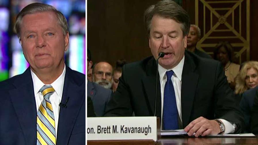 On 'Fox & Friends,' Senate Judiciary Committee member warns Republicans against voting down the Kavanaugh nomination.