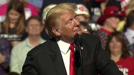 President Trump stumps and touts his MAGA efforts in Wheeling.