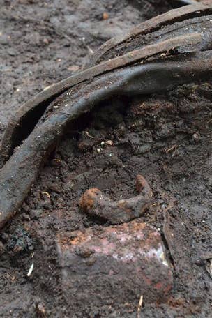 Shocking items found at Nazi massacre sites