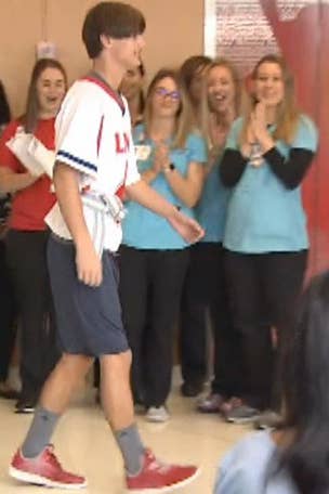 Paralyzed lacrosse player WALKS again