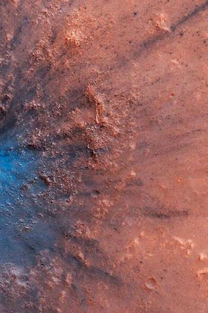 Mystery material found on Mars