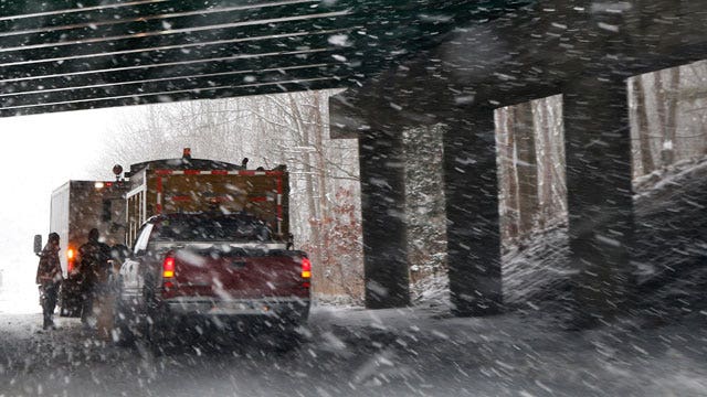 Boston buried under two feet of snow