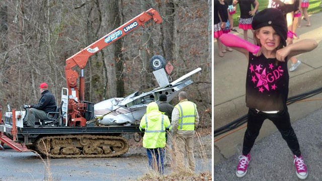 7-year-old girl survives plane crash that killed family