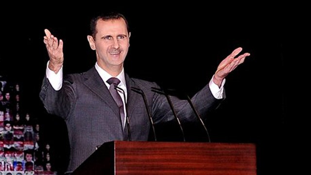 Syria’s Assad makes first public address in months