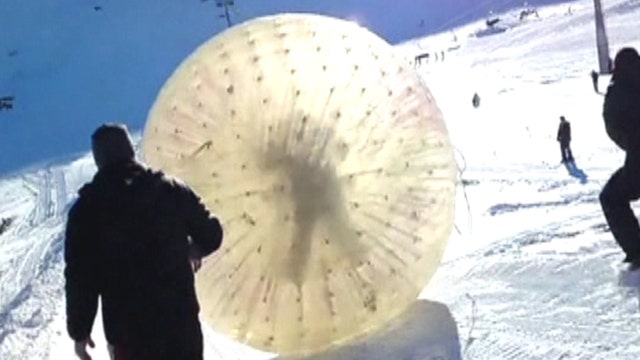 Tourist killed in 'zorbing' accident