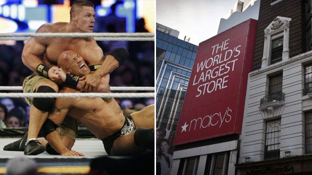 Bank on this: Macy’s shrinks, WWE expands