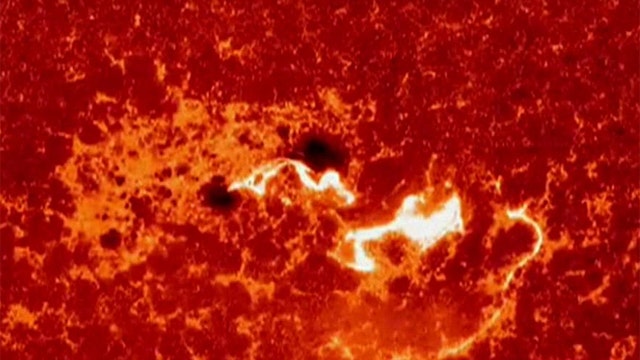 Solar eruption hurls billions of tons of particles at Earth