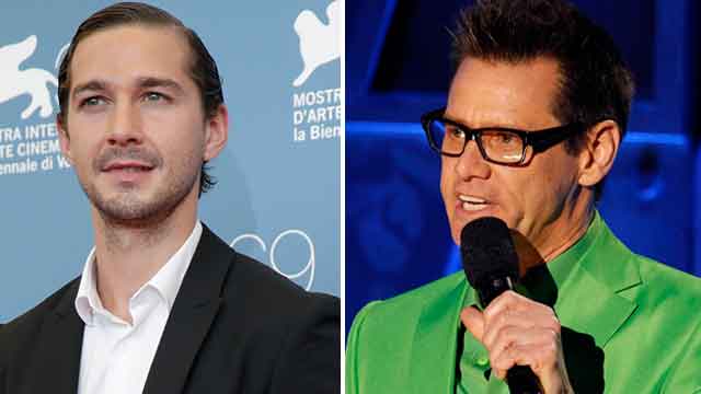 Shia LaBeouf un-retires to argue with Jim Carrey