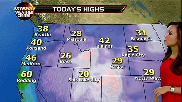 Fox Northern & Mid-Western Weather Forecast: 1/15