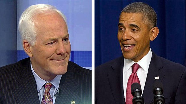 Sen. Cornyn: Obama acts like he's above the law