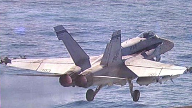 Report: F-18 crashes off coast of Virginia Beach