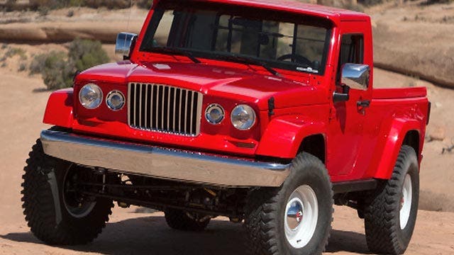 Jeep Wrangler Pickup in the Works?