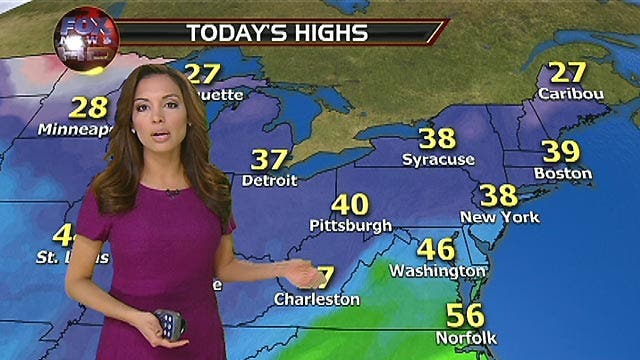 Fox Northeastern Weather Forecast: 1/16