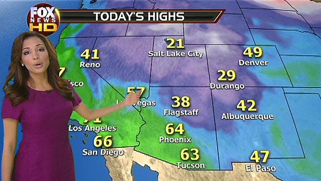 Fox Southwest/Central Weather Forecast: 1/16
