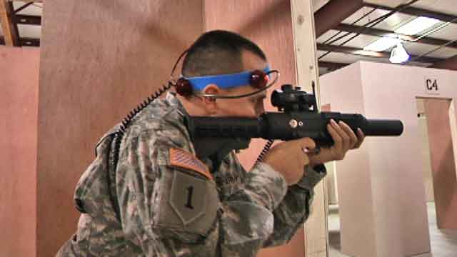 Military Laser Tag Training