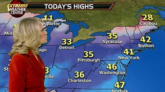 Fox Northeastern Weather Forecast: 1/17