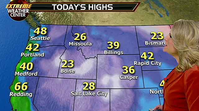 Fox Northern & Mid-Western Weather Forecast: 1/17