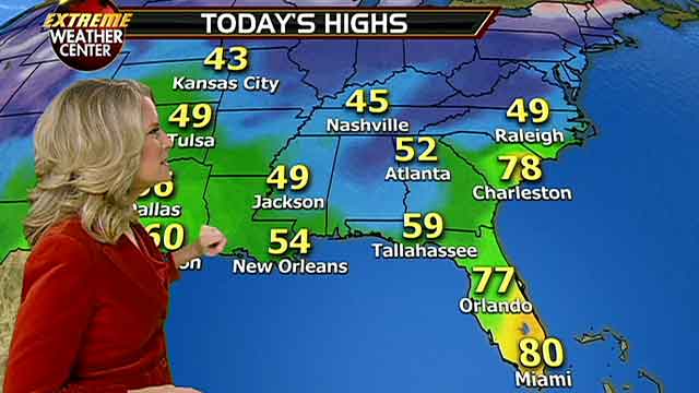 Fox Southeastern Weather Forecast: 1/17