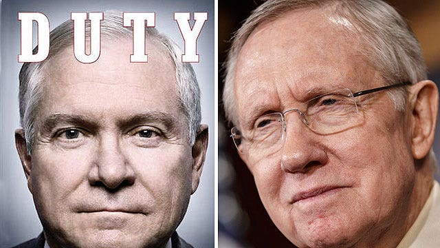 Reid: Gates out to make a buck by trashing White House