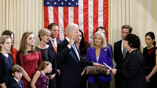 Vice President Biden sworn in for second term