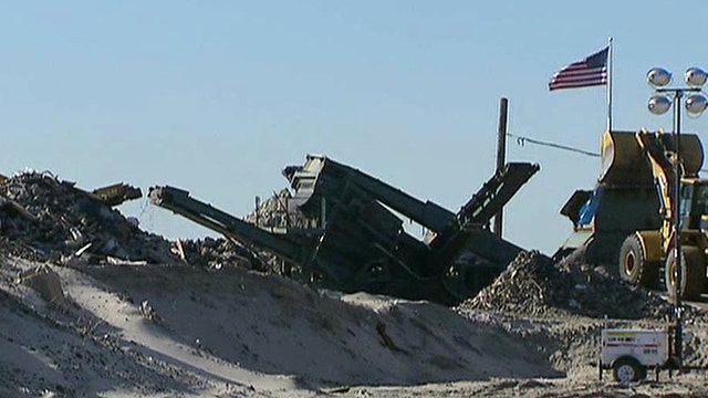 Long Beach Public Works Dept. working to restore beach