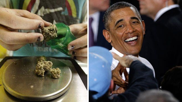 Obama compares pot to alcohol