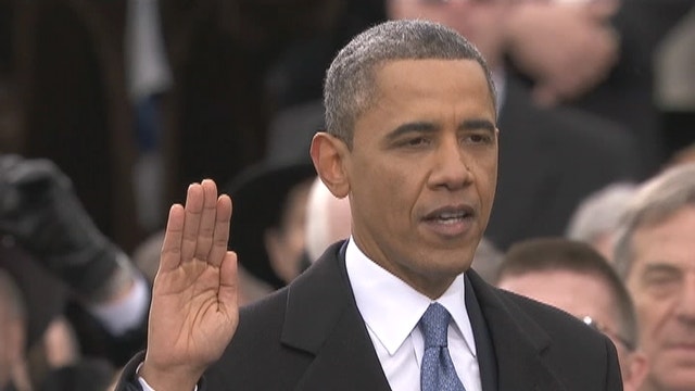 Obama Takes Oath of Office