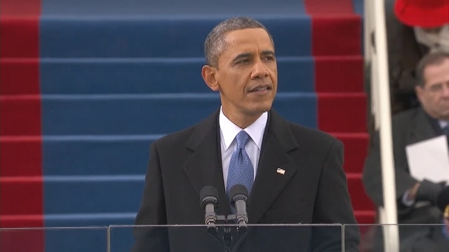 President Obama's Inauguration Speech Part 1