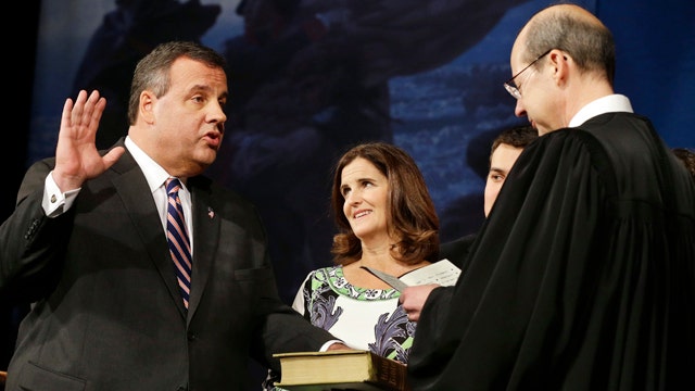 Gov. Christie sworn in for second term amid scandals