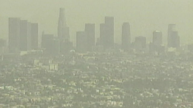 Chinese smog reaches Los Angeles