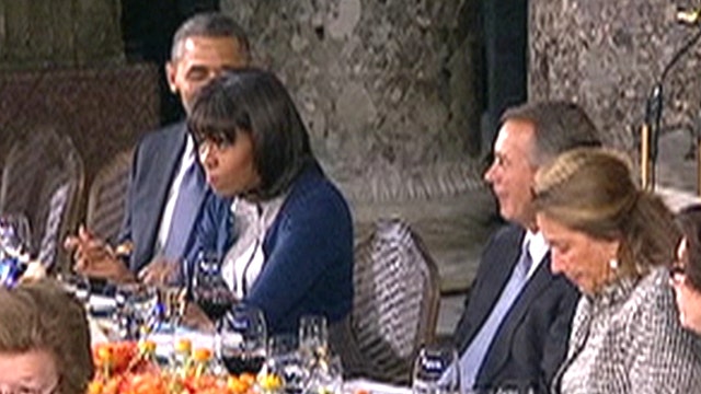 Michelle Obama rolls eyes at John Boehner