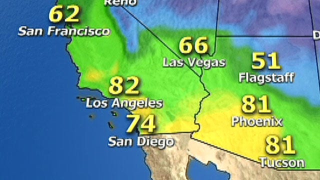 Fox Southwest/Central Weather Forecast: 1/22