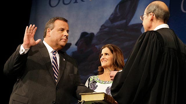 Gov. Christie sworn in amid new probe