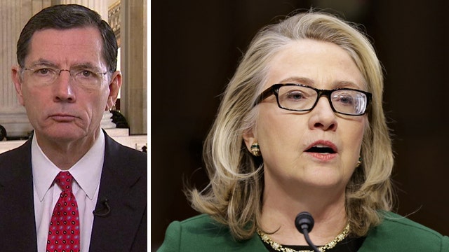 Sen. Barrasso speaks out about questioning Sec. Clinton