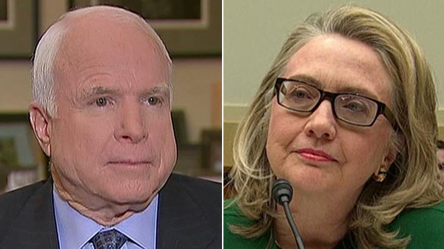 McCain: I'm not satisfied with Hillary's Benghazi answers