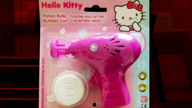 Girl suspended for making threat with Hello Kitty bubble gun