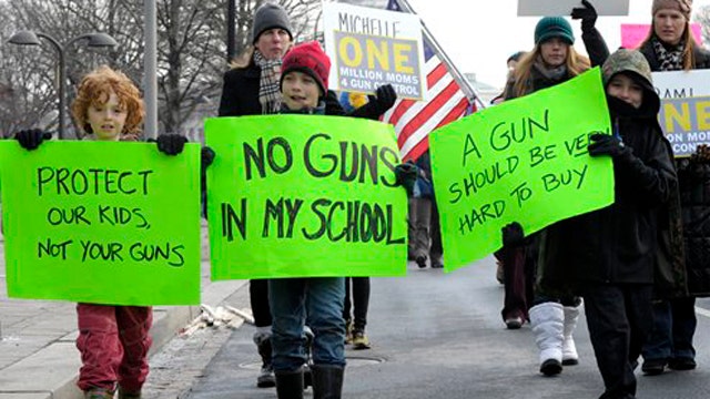 Gun control debate comes to Washingon