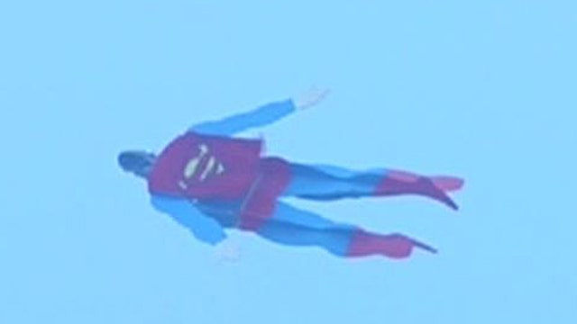 It's a bird, it's a plane, it's...