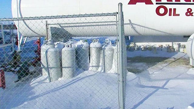 Prolonged cold weather leads to propane gas shortage