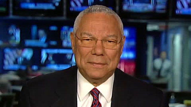 Raw: Colin Powell enters 'No Spin Zone'