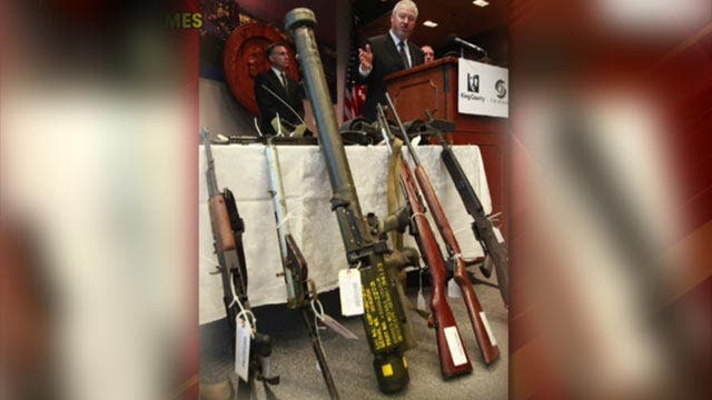 Surface-to-air missile tube turns up at Seattle gun buyback