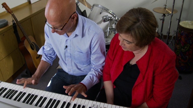 Music therapy helps stroke patient speak again