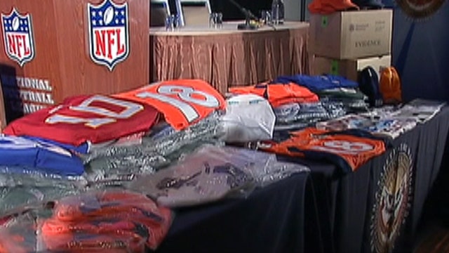 Authorities nab millions in counterfeit NFL goods