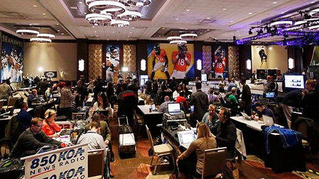 Inside Super Bowl's 'Radio Row'