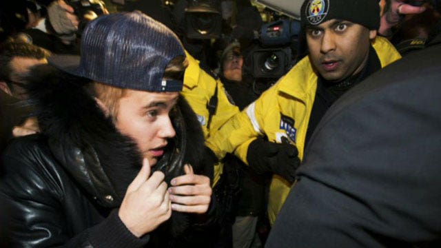 Justin Bieber charged with assaulting limo driver