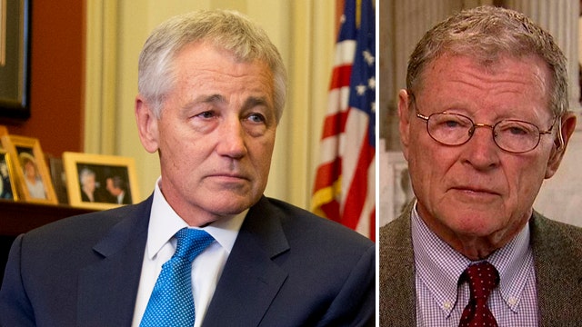 Sen. Inhofe: Hagel wrong on the issues