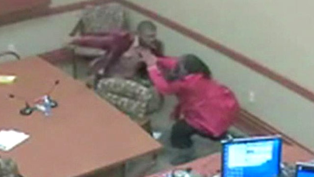 Man attacks woman seeking restraining order against him
