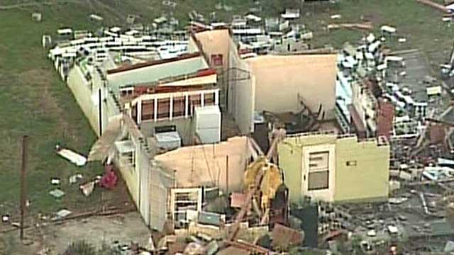 Recovery effort in Georgia after destructive storm system