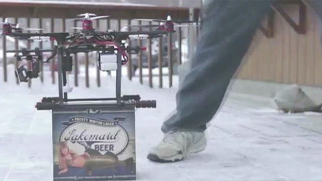 FAA grounds brewery's beer-delivering drone